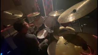 Playing my Vinnie Paul Dragon Kit. (1/6 made).  Original song. “Waste this Life”.