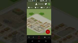 zombies run and the base builder  on android: an accessibility fail screenshot 3