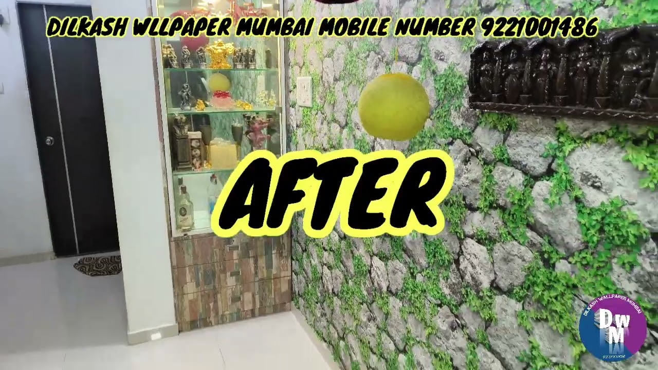 CUSTOMISE WALLPAPER DILKASH WALLPAPER MUMBAI MOBILE NO 9221001486 - YouTube