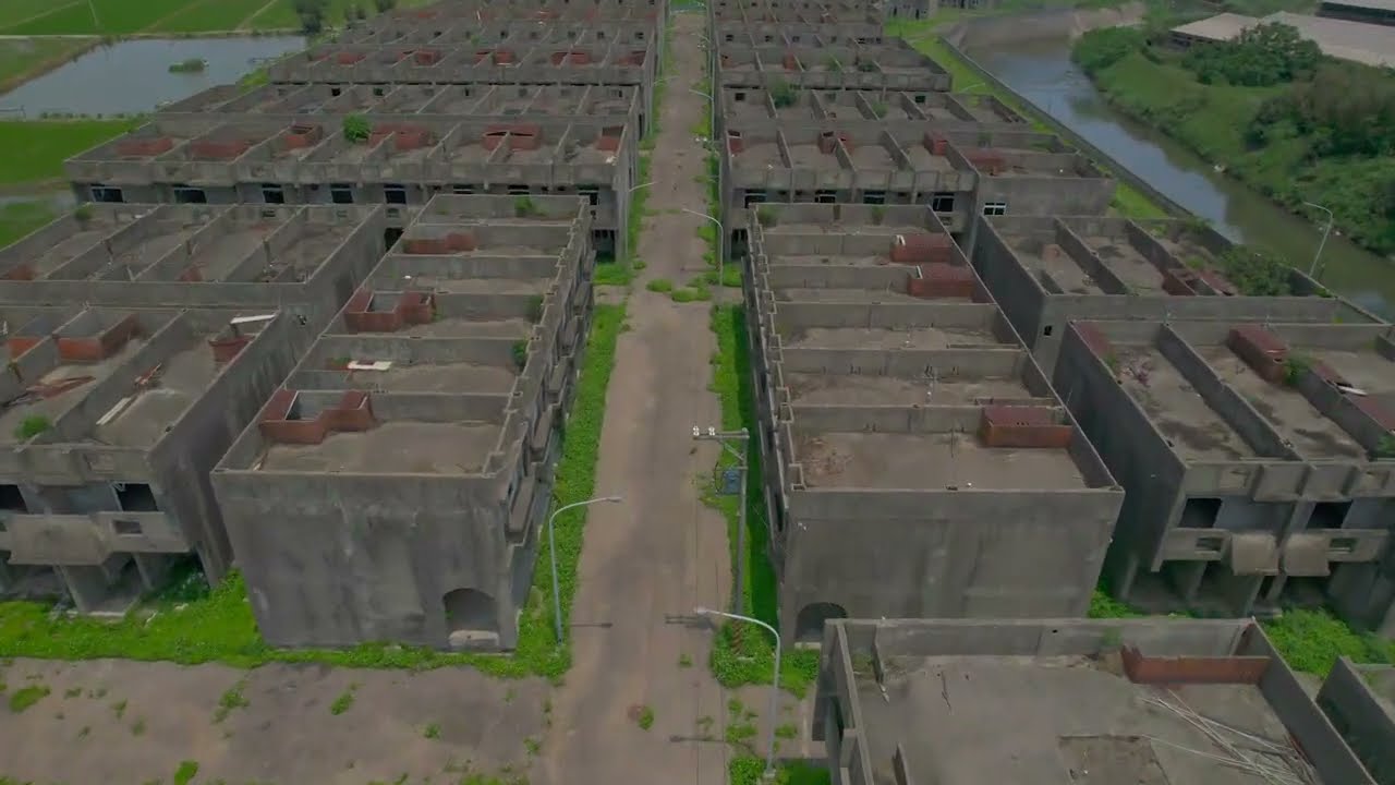 桃園 大園廢墟：全台最大爛尾樓基地