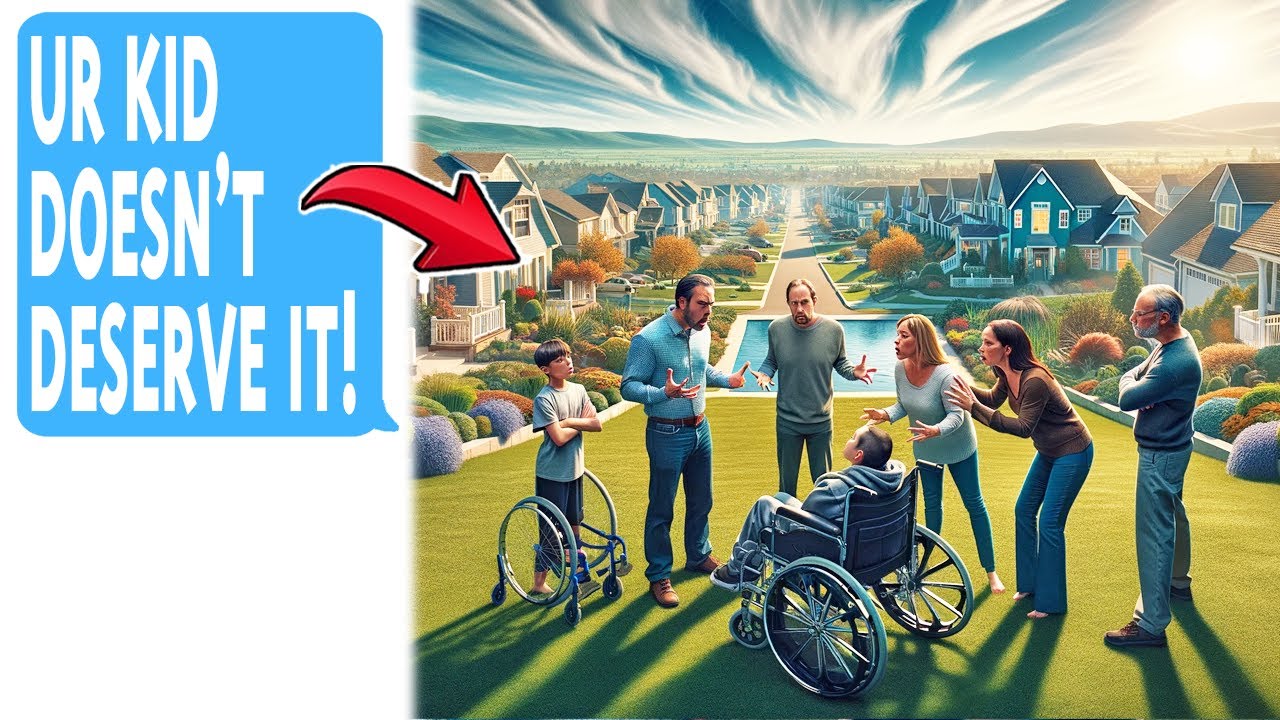 Entitled Family Snatches My Disabled Child's Wheelchair & Assaults US!