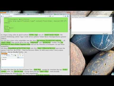 Lektion 1: Was ist überhaupt HTML5?