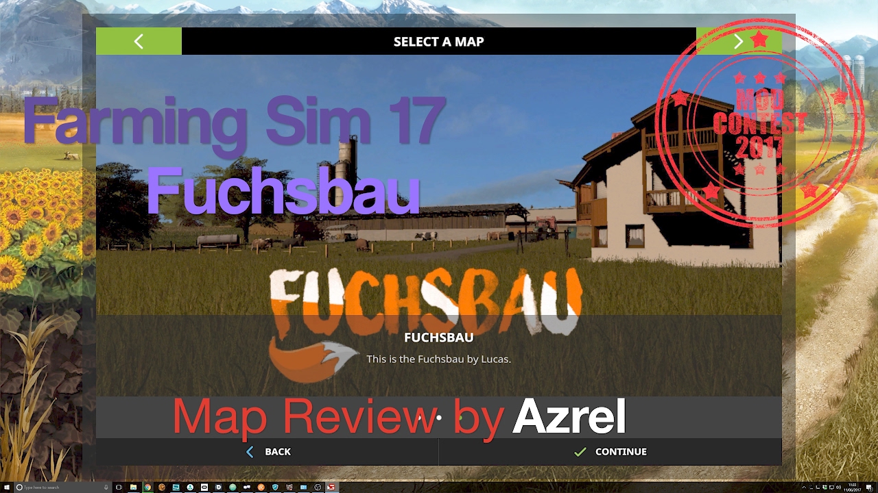 Farming Simulator 17 - Fuchsbau - Mod Contest Special Map Walkthrough