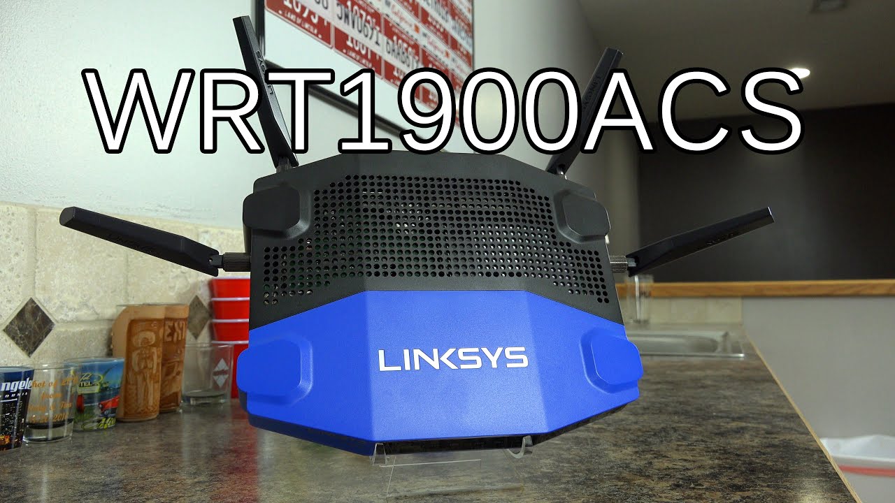 Linksys Old Router Wrt Linksys WRT 1900ACS Wireless Router - YouTube