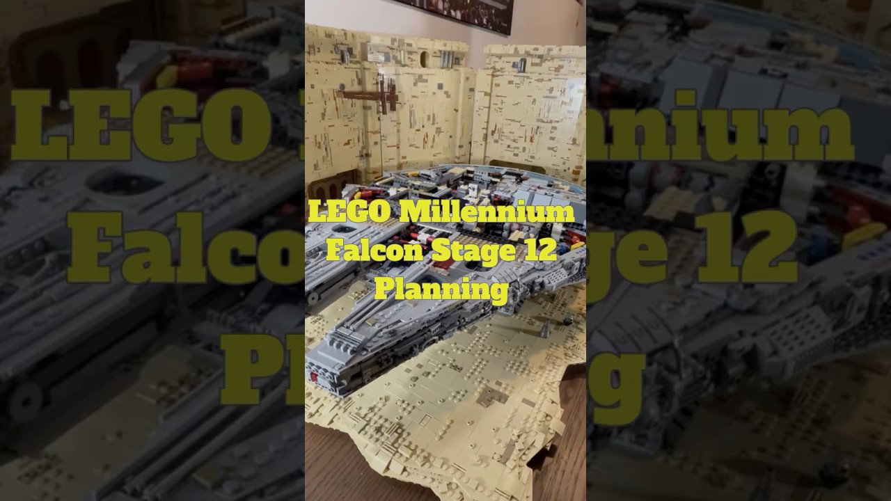 План 12-й ступени «Тысячелетнего сокола» из LEGO 