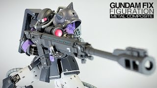 【黒い三連星を完全再現】GUNDAM FIX FIGURATION METAL COMPOSITE MS-06R-1A 高機動型ザクⅡ機動戦士ガンダムTHE ORIGIN