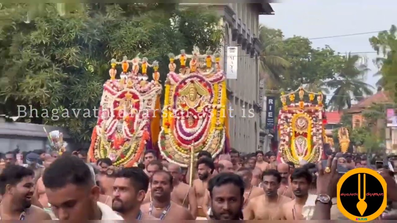 Harekrishna Sreepadmanabha swamy Aarattu paikuni festival 21042024