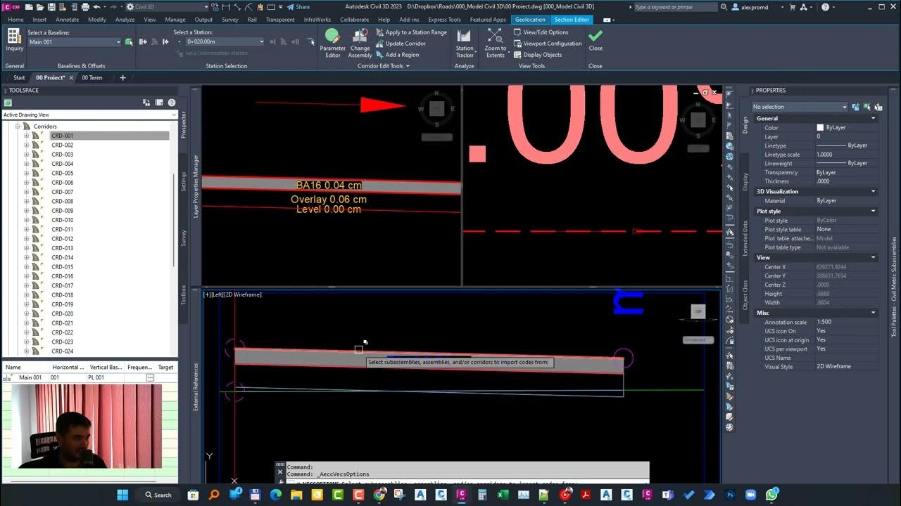 Mastering autocad civil 3d for road rehabilitation youtube