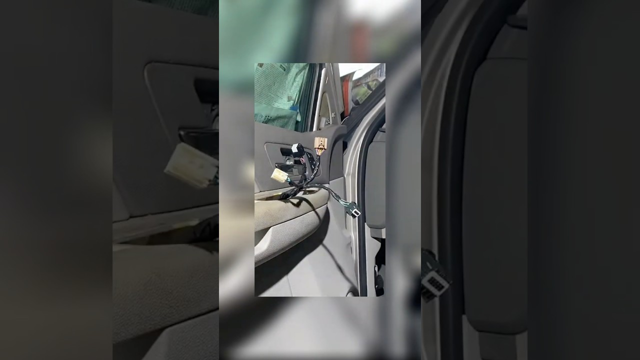 DIY Car Door Repair  Easy Wiring Harness Fix!