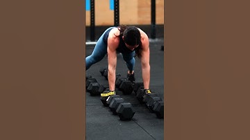 PUSH UP WITH RENEGADE ROWS CHALLENGE #motivation🏋🏻‍♀️🚀