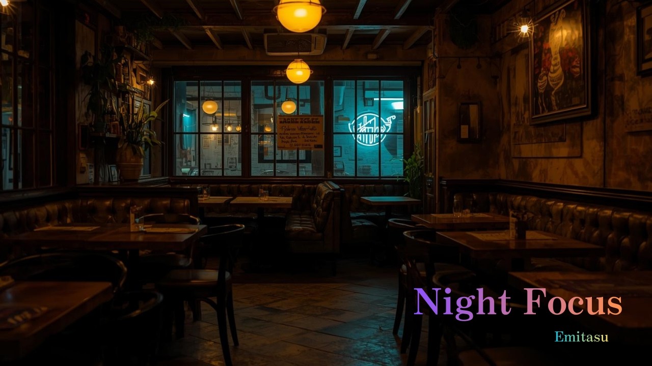 【Work BGM】R&B Techno Soul | Focus & Chill Music for Late Night Work (38min)