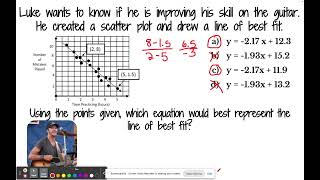 5.7C Scatter Plots Making Predictions