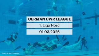 UWR 1. Liga Nord - 4. Spieltag in Dresden am Sonntag, den 01. März 2026
