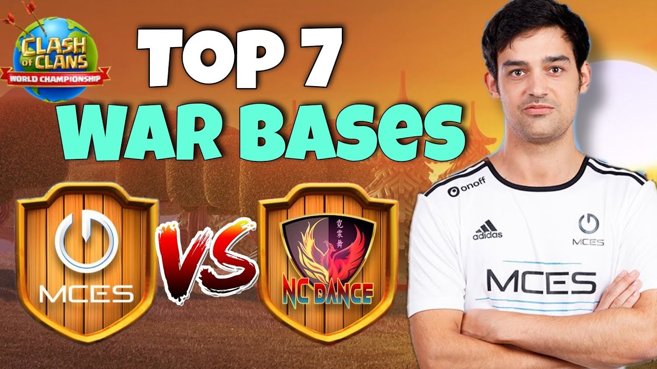**New** Top 7 Th13 War Base With Link | Ni Chang Dance vs MCES Bases | Clash Of Clans