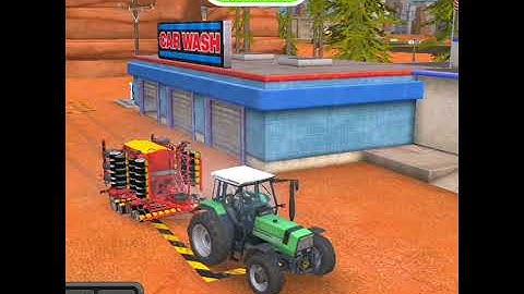 Washing New Sowing Machine In FS 18 | FS18 Gameplay | Farming Simulator 18 | FS18 Timelapse #shorts