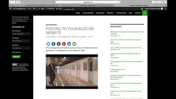 How to Embed Flixel Cinemagraphs into a Blog or Website