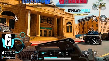 Rainbow Six Mobile Closed Beta - Gameplay Walkthrough (Android, iOS)