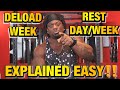 DELOAD & REST WEEKS WHEN TO APPLY THEM | EXPLAINED EASY