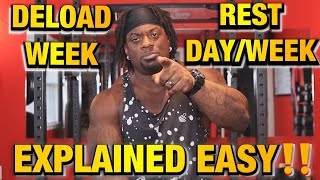 DELOAD & REST WEEKS WHEN TO APPLY THEM | EXPLAINED EASY