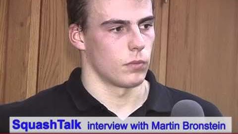 Nick Matthew interview with Martin Bronstein