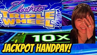 Unexpcted Jackpot Handpay! Electric Triple Wheel screenshot 1
