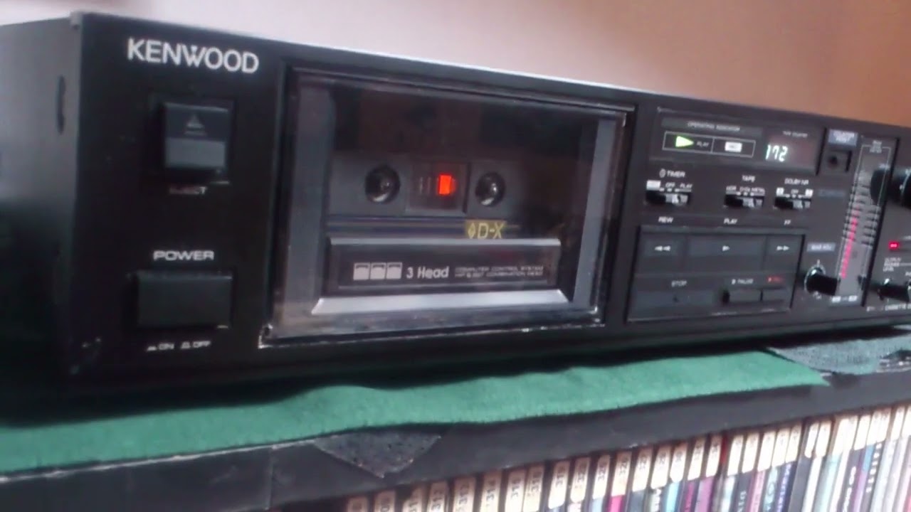Kenwood KX-780 (1985) 3-Head Cassette Deck TEST MUSIC - YouTube