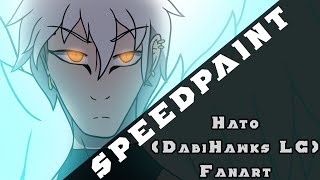 Hato [DabiHawks Lovechild] Fanart Speedpaint @LightbladeAbsol