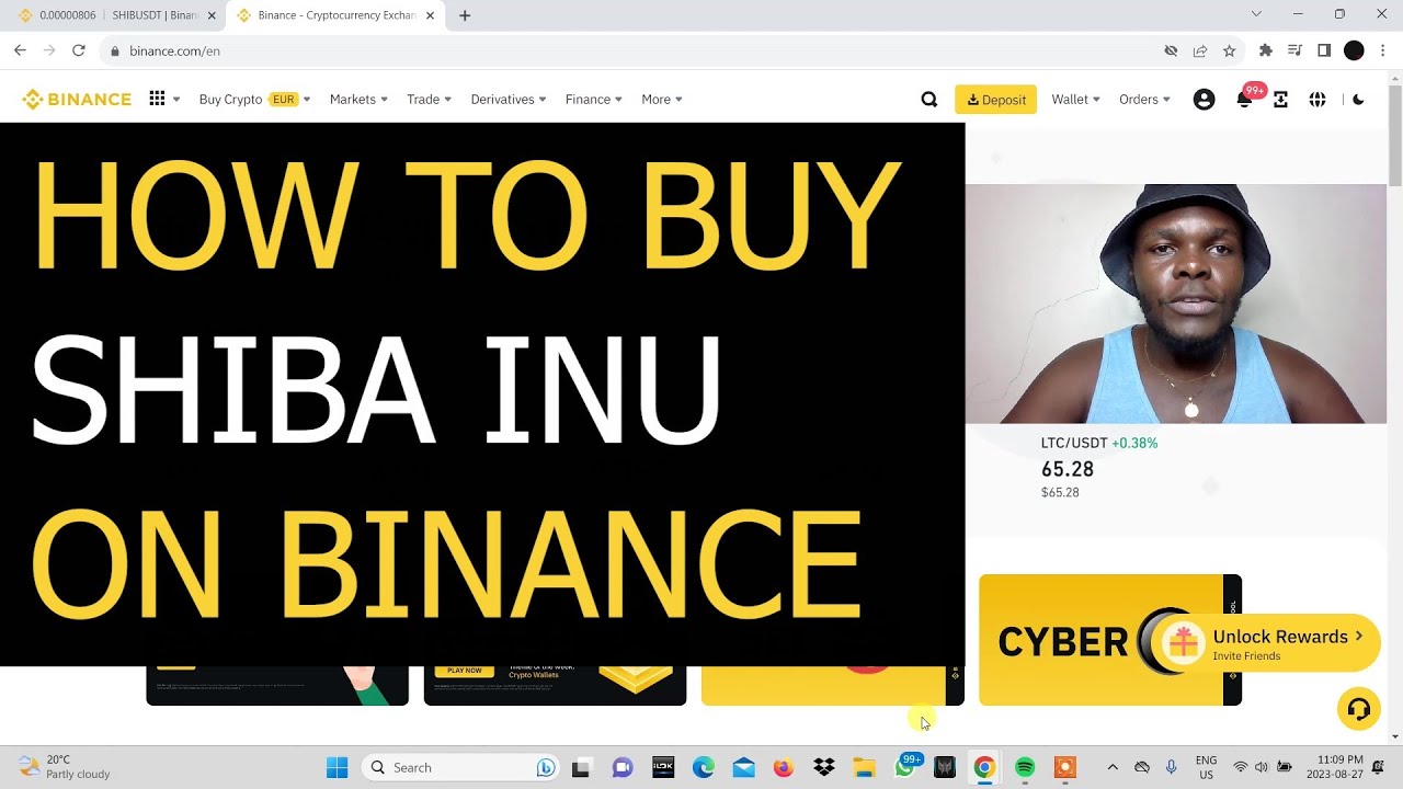 How to buy SHIBA INU COIN on Binance | Binance Tutorial