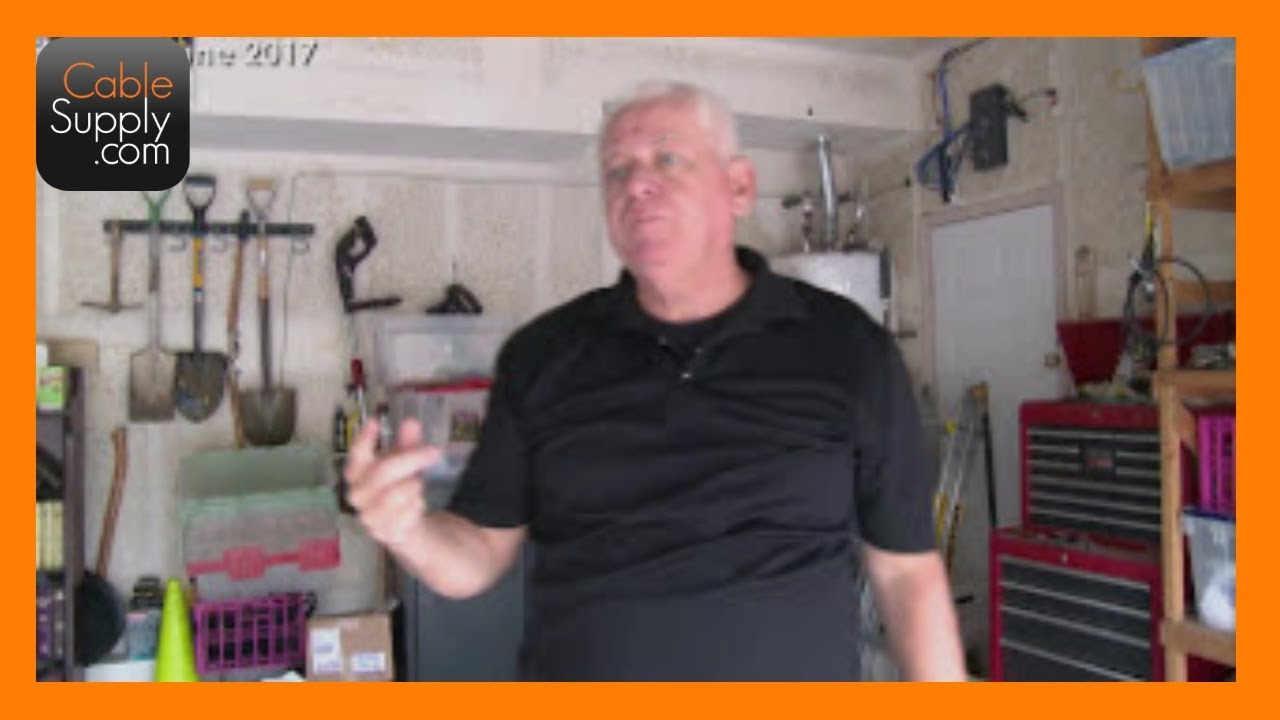 Computer Cabling in a Residential Home, Part 3 - YouTube