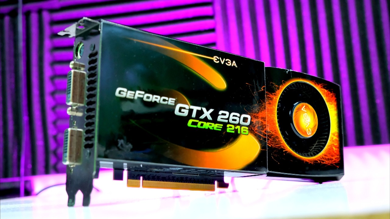 EVGA GTX 260 Core 216 FTW Benchmark - YouTube