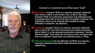 Errors Of Trinitarians Unitarians In Defining God Tim Warner