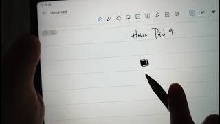 Honor Pad 9 Vs Honor Pad 10 Writing Experience Using Honor Choice Pencil