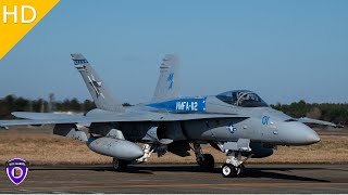 US Marines with VMFA-112  Fighter Attack Squadron Conducts Flight Operations