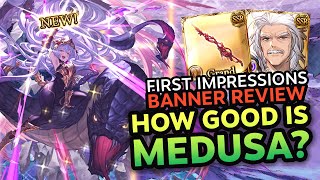 【GBF】 New Earth Grand! Medusa and Sevastien join the Crew! August Legend Banner Review