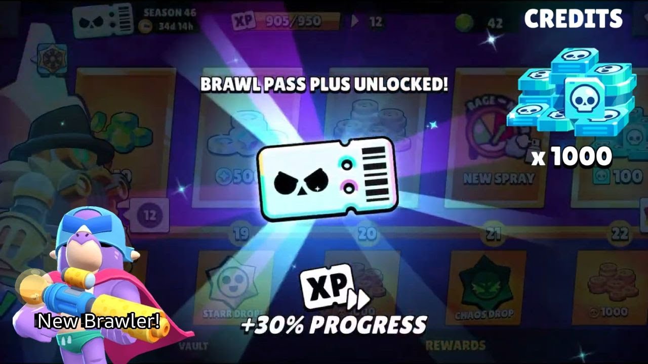 Buying the brawl pass Pluss!
