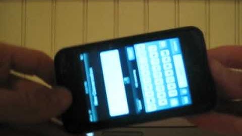 Texting: on the iPhone & iPod Touch