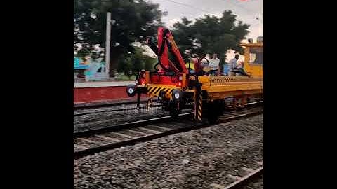 Plasser 2020 || UNIMAT Split Head MFI || 56571 || Indian Railways || HD