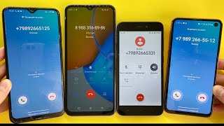 Samsung Galaxy A30S, TECNO POP 6 Pro, Redmi Go, Samsung Galaxy S10E/ Incoming, Outgoing Mobile Calls