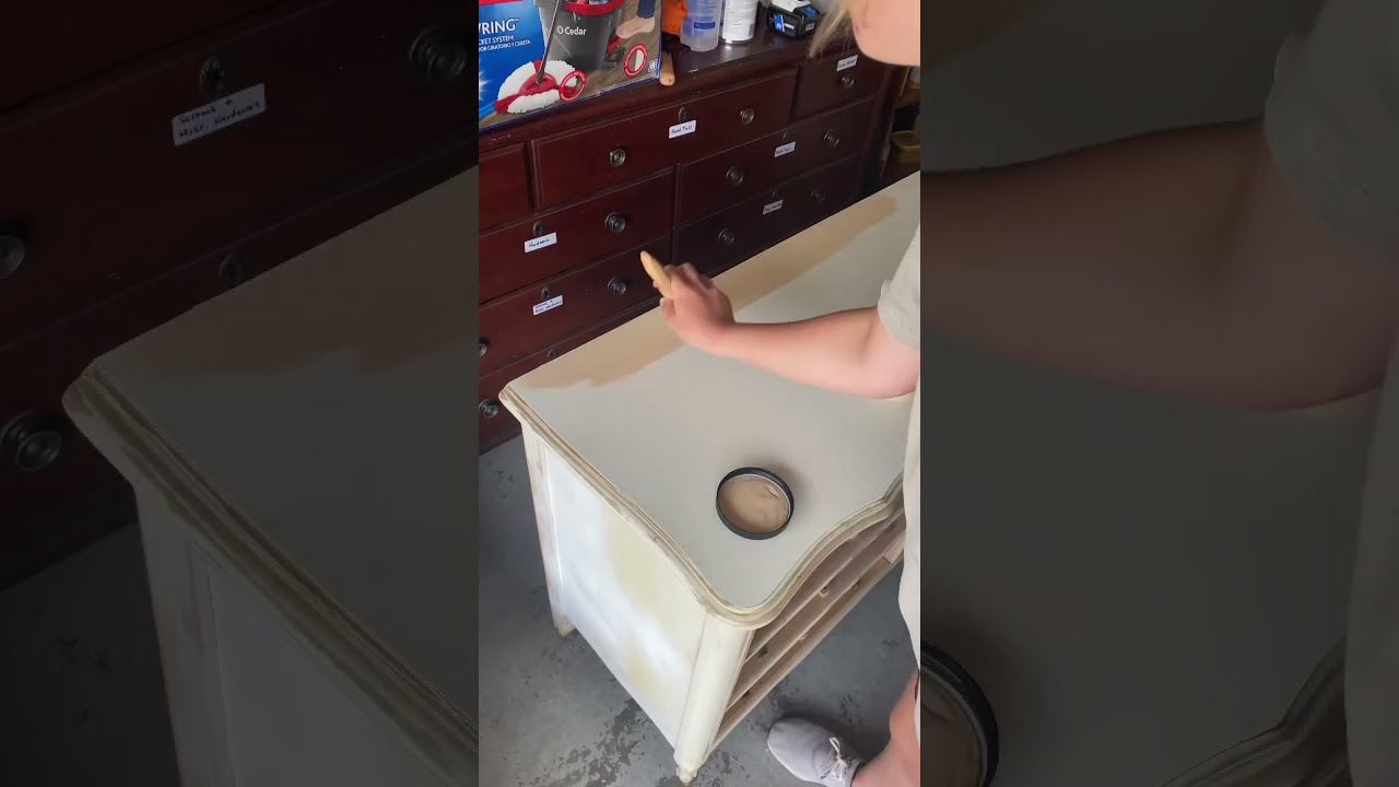 WOOD PAINT Furniture Makeover Using Retique It Liquid Wood Diy Furnitureflipping