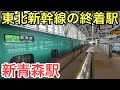 東北・北海道新幹線の新青森駅に行ってきた！