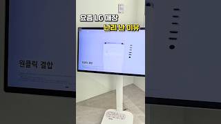 요즘 LG 매장 가면 무조건 지른다는 화제의 스윙 모니터 실물 체감