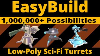 EasyBuild - Sci-fi Turrets