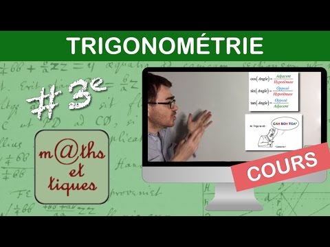 Vidéo: Différence Entre La Géométrie Et La Trigonométrie