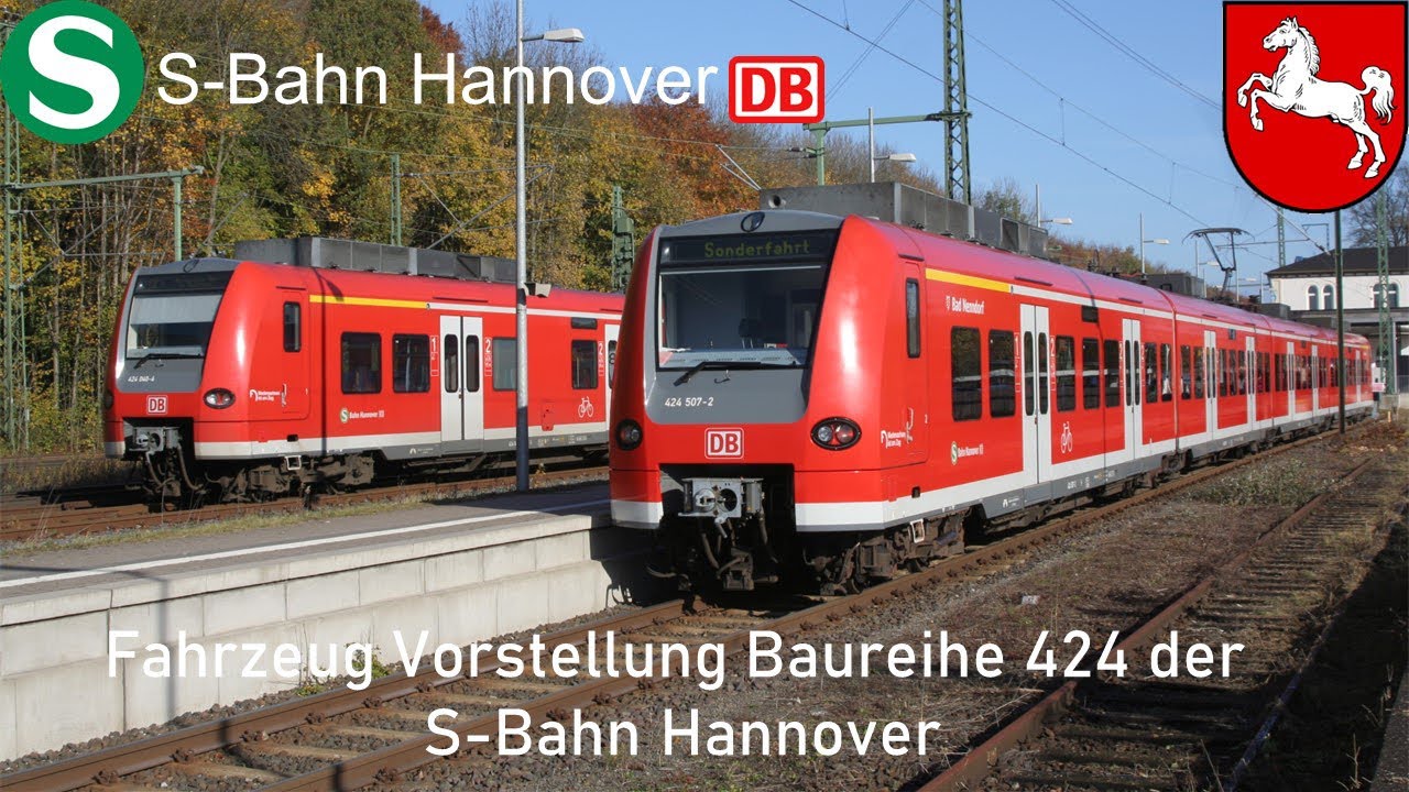 Fahrzeug Vorstellung der Baureihe 424 der S-Bahn Hannover