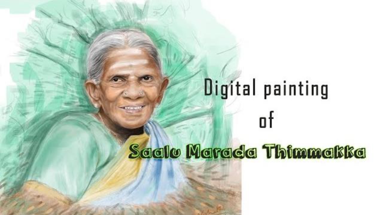 Saalumarada Thimmakka- A story for children on environment awareness -  YouTube