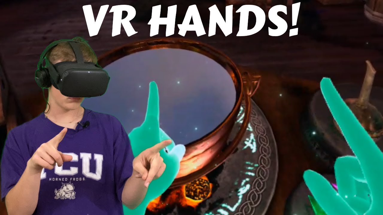 VR hand tracking makes you look weird | Waltz of the Wizard Oculus ...