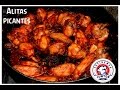 Alitas de pollo picante