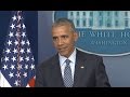 Obama Final Press Conference of 2016