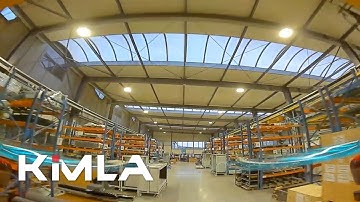 Drone Tour of the KIMLA CNC factory