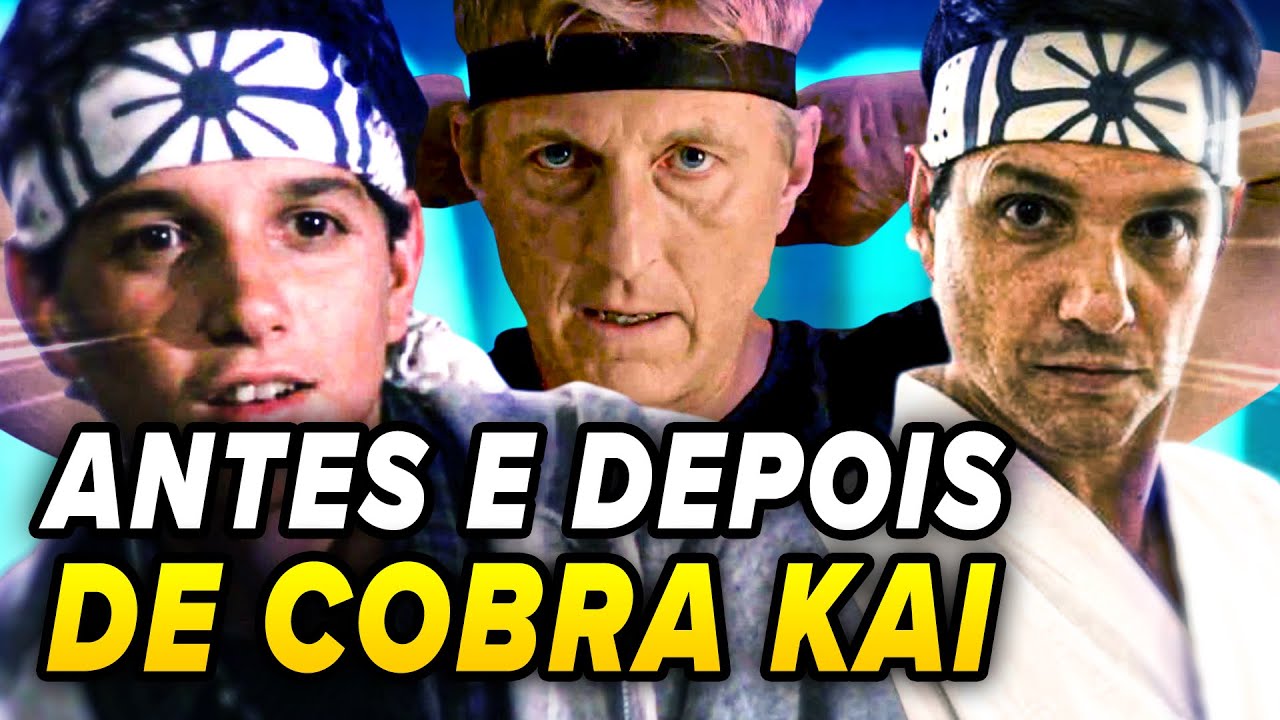 Cobra Kai: veja o antes e depois do elenco de Karatê Kid